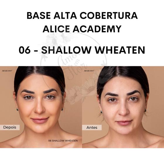Base Alice Rig Base Alice Academy Alta Cobertura Efeito Matte Original - Tom 06 - Base ...