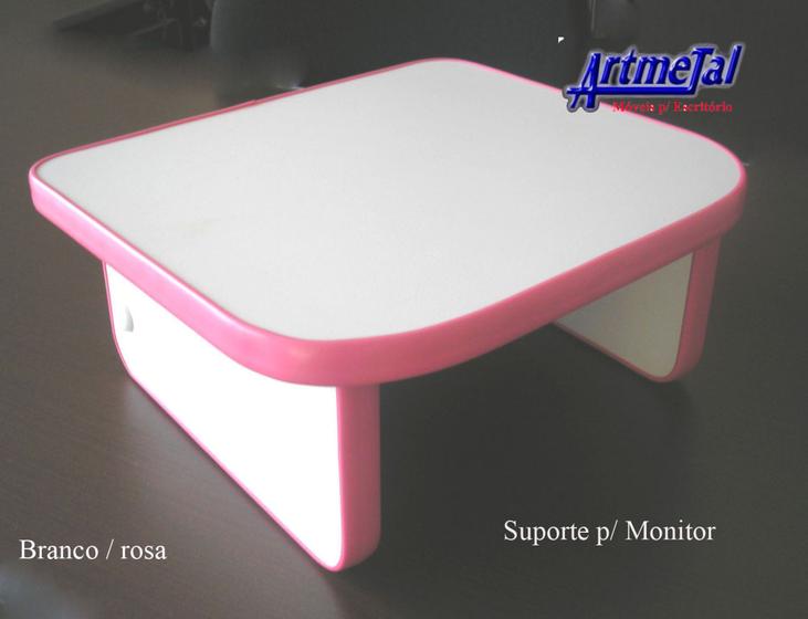 Base Apoio Suporte Para Monitor em MDF Ergonômico 15 Cm altura Menor preço em Base Apoio Suporte Para Monitor em MDF Ergonômico 15 Cm altura