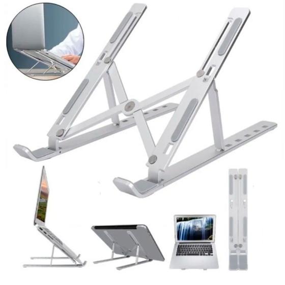Imagem de Base Articulada Vertical Ajustável Para Notebooks E Tablets