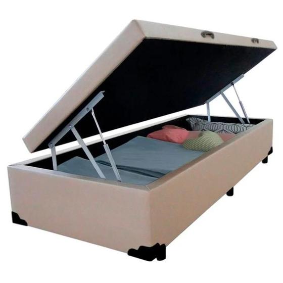 Imagem de Base Box Baú Solteiro material sintético 88x188 Cama box