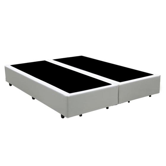 Base Box King Bipartido Santo Box Sintético Branco 40x192x203 é ruim? Base Box King Bipartido Santo Box Sintético Branco 40x192x203 é boa?