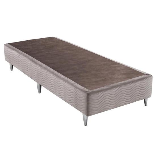 Imagem de Base Box Para Cama Solteiro Ortobom Sommier 88x30cm Camurça