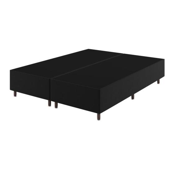 Imagem de Base Box Queen Size Class (38x158x198cm) Preto - Casa Giulia