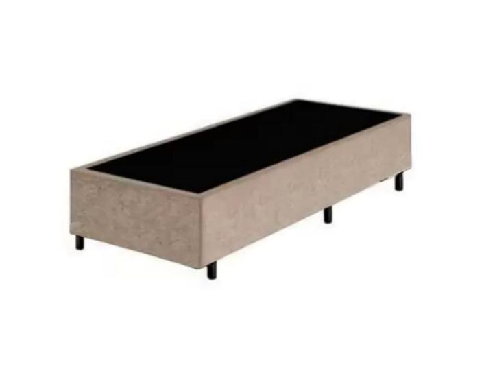 Imagem de Base Box Solteiro King 96x203 Suede Bege