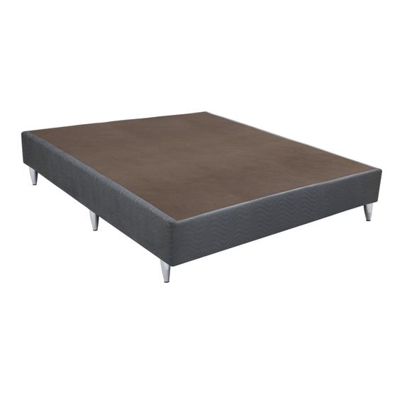 Imagem de Base Box Sommier Camurça Viúva Ortobom 128x188x23cm