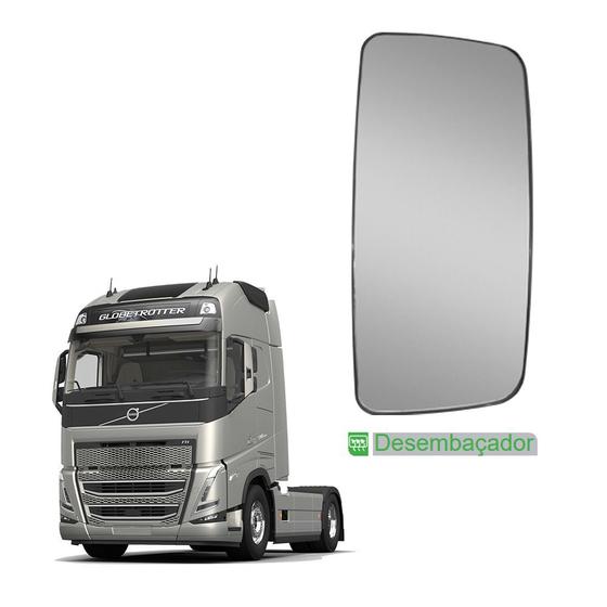 Imagem de Base c Vidro Espelho p Volvo FH FM 2010 2011 c Desembaçador