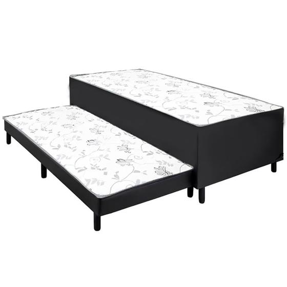 Imagem de Base Cama Box + Auxiliar + Conjugada D23 188X88X38
