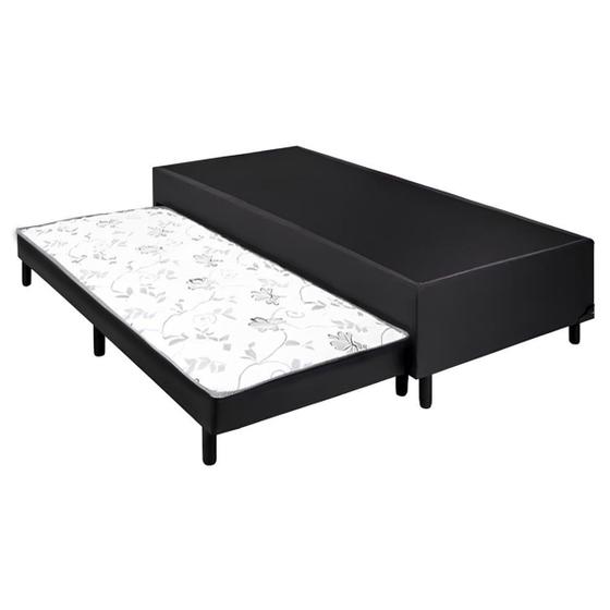 Imagem de Base Cama Box + Auxiliar Espuma D23 188X88X38