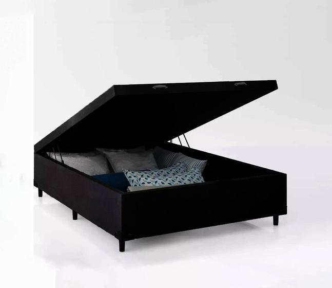 Imagem de Base Cama Box Baú Nature Pop Casal 138x188