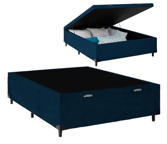 Imagem de Base Cama Box Baú Nature Pop Casal 138x188