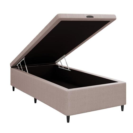 Imagem de Base Cama Box Baú Solteiro para Colchão 88x188cm Multimóveis CR35237