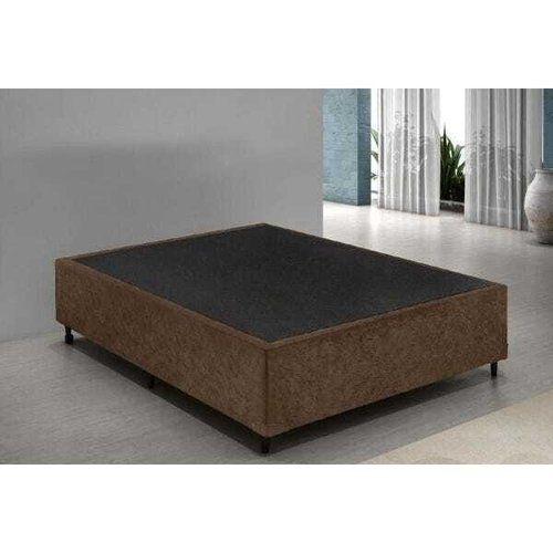 Base Cama Box Casal Suede 138x188 Marrom é boa?