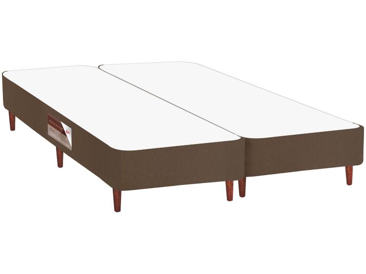 Base Cama Box King Castor Bipartido Menor preço em Base Cama Box King Castor Bipartido