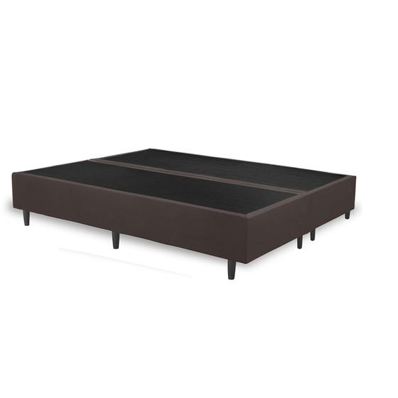 Imagem de Base Cama Box queen bipartido 158x198 Suede