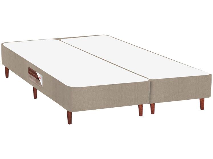 Base Cama Box Queen Castor Bipartido Menor preço em Base Cama Box Queen Castor Bipartido