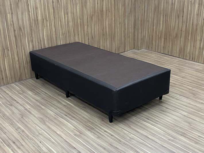 Imagem de Base Cama Box Solteirão material sintético Linhão Preto 37X108X188 AN