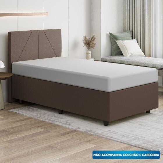 Imagem de Base Cama Box Viúva material sintético - SkyBox