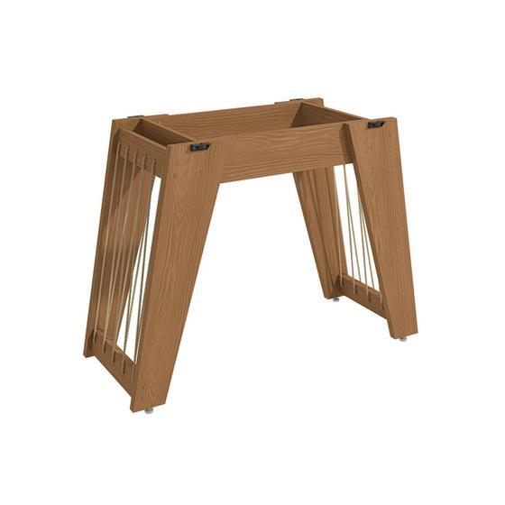 Imagem de Base Cinara para Mesa de Jantar de Madeira
