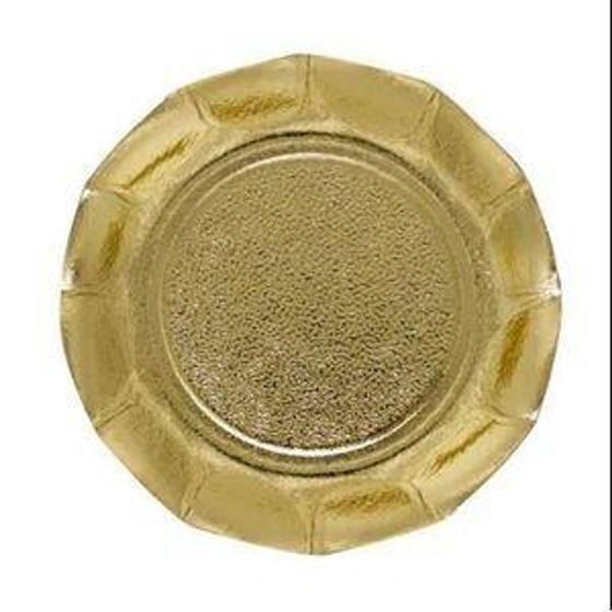 Imagem de Base com borda 10cm ouro c/ 25 un ultrafest