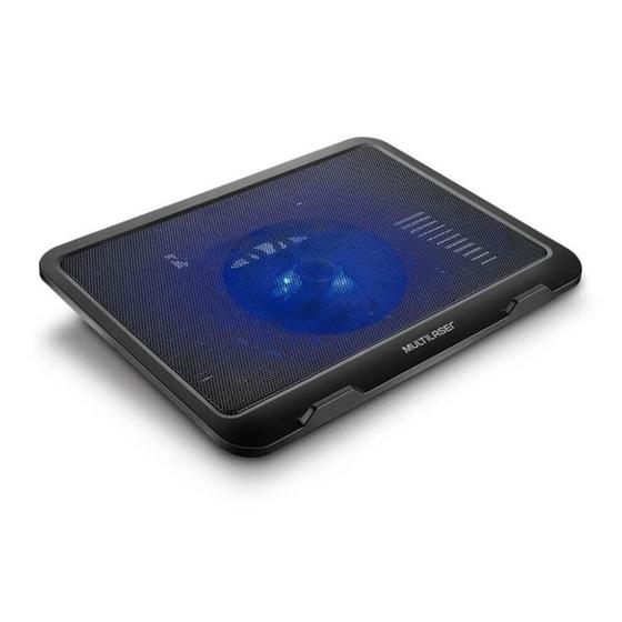 Imagem de Base com Cooler para Notebook Multi Slim, Até 17", 2x USB, LED, Preto - AC263