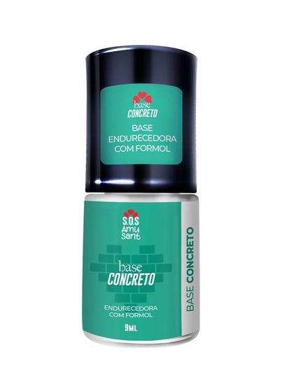 Base concreto com formol na medida certa para endurecer as unhas sem ...
