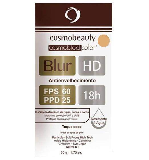 Imagem de Base Cosmobeauty Blur Hd Bege Médio Antienvelhecimento 50G