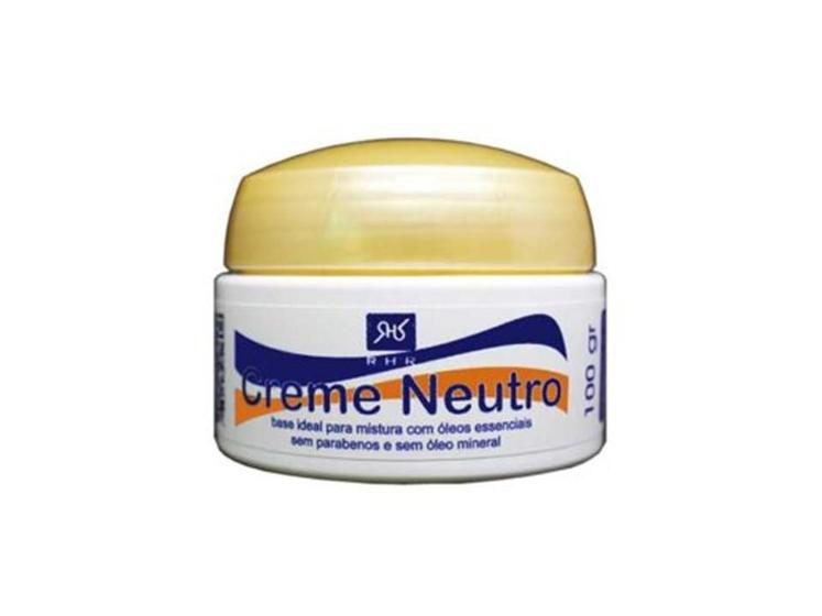 Imagem de Base Creme Neutro 100G - Ideal Para Óleos Essencais - Rhr