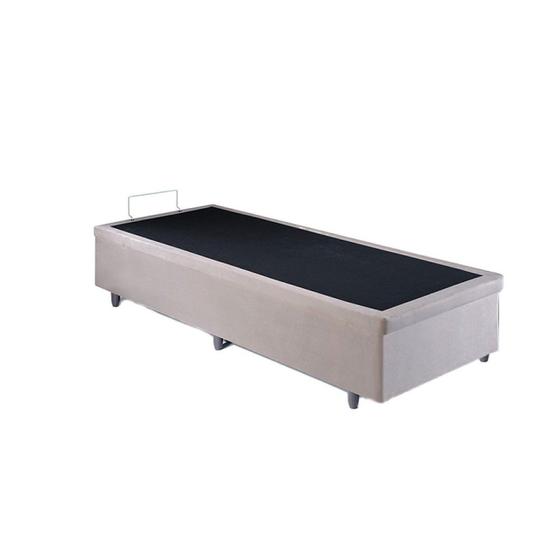 Imagem de Base de Box Baú Solteiro 96x203x42cm em Suede