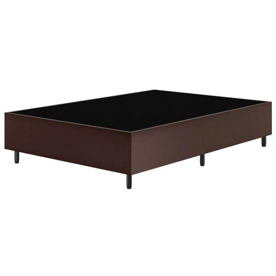 Imagem de Base de Cama Box Casal Fit 138x188 Cm Castor - Vian