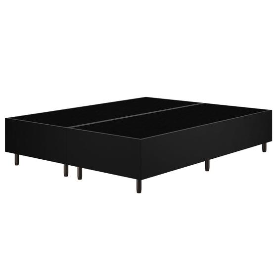 Base de Cama Box Queen Zeus Preto 26775 - Vian é boa?