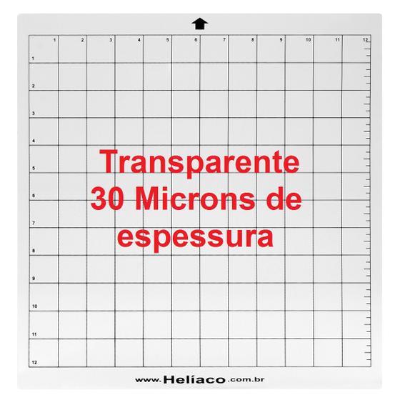 Imagem de Base de corte Helíaco 30x30 30m com Cola Compatível Silhouette