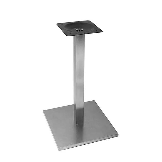 Imagem de Base De Mesa Inox Quadrada Para Tampos De Até 100cm Or 2201