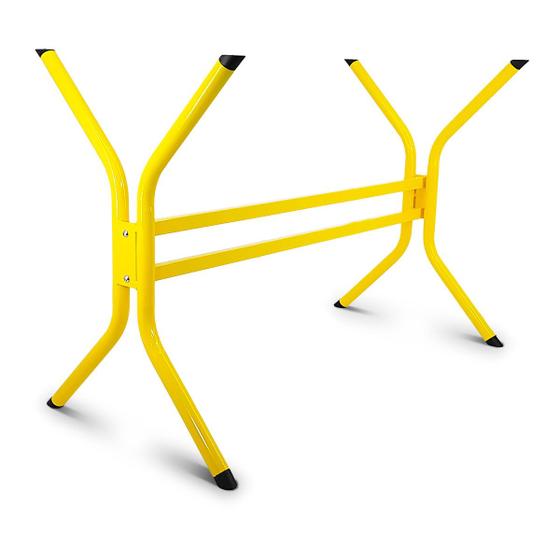 Imagem de Base de Mesa Retangular de Jantar Madri Tampos até 120X80cm