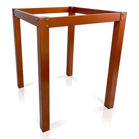 Base De Mesa Retangular Olten Cobre P/ Tampos de 0,80m Vidro Pedra e Madeira é ruim? Base De Mesa Retangular Olten Cobre P/ Tampos de 0,80m Vidro Pedra e Madeira é boa?