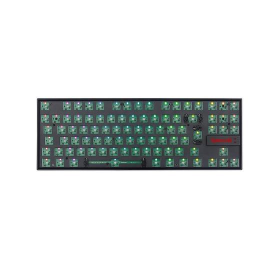 Imagem de Base De Teclado Redragon Kumara Barebone Preto Rgb Abnt2