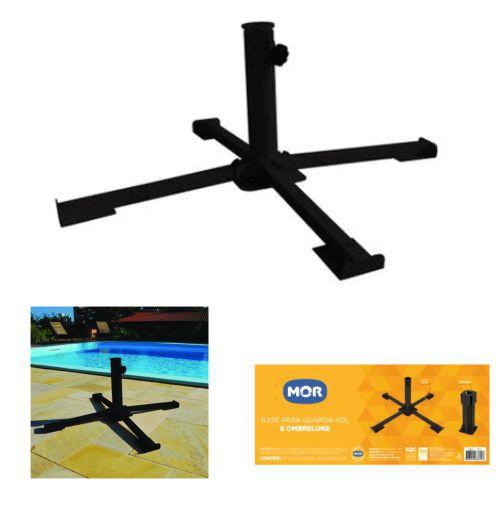 Base Dobravel Suporte Guarda Sol E Ombrelone Piscina Jardim Menor preço em Base Dobravel Suporte Guarda Sol E Ombrelone Piscina Jardim