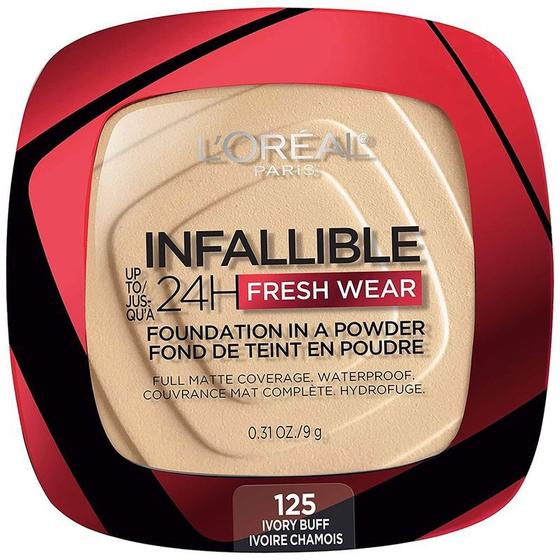 Imagem de Base Em Pó L'Oréal Infallible Fresh Wear 455 Natural Buff 9G