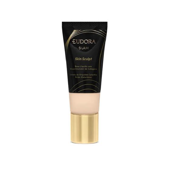 Imagem de Base Eudora Líquida Semi Matte Glam Skin Sculpt Cor 05 30ml