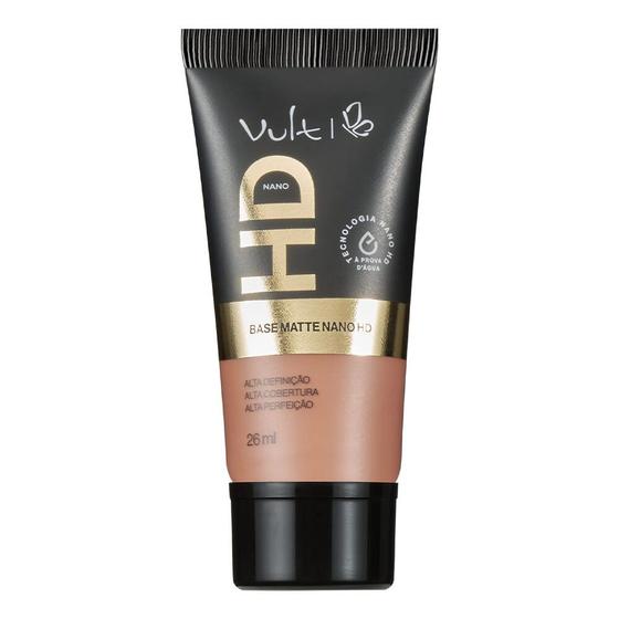 Imagem de Base Facial Matte Nano HD V240 Alta Cobertura Make 26ml Vult