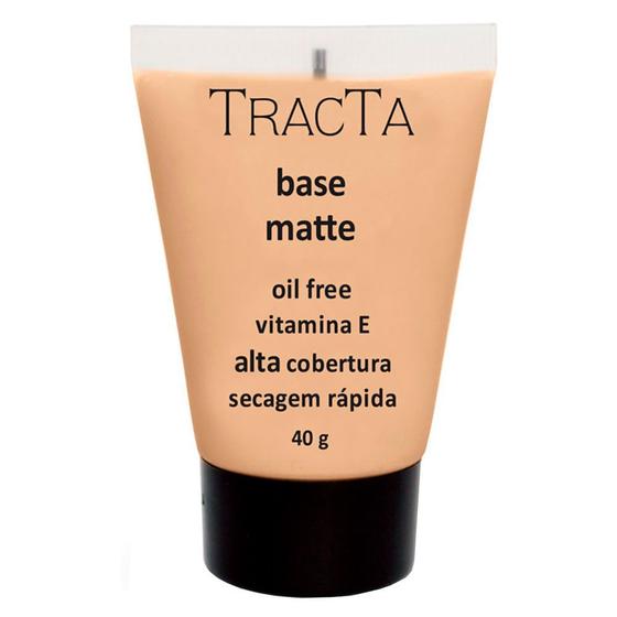 Imagem de Base Facial Matte Tracta Alta Cobertura