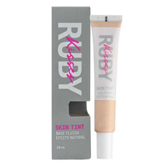 Imagem de Base Fluida Ruby Kisses Skin Tint Efeito Natural 105 30Ml