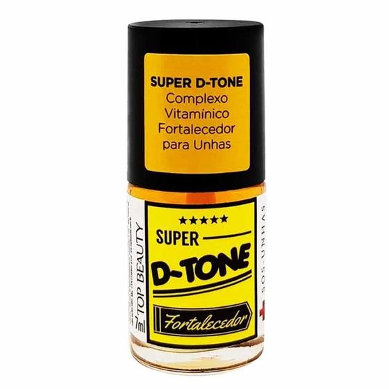 Imagem de Base Fortalecedor Super D-Tone SOS Unhas 7ml - Top Beauty