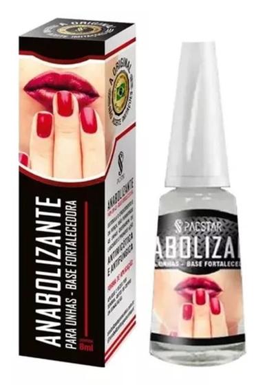 Imagem de Base Fortalecedora de Unhas Pacstar 8ml - Kit 10unid