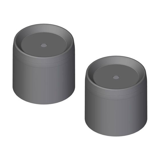 Imagem de Base Inferior Metal SC S4/S5 G/R até 2009 e P S4/S5/NTG 2 Un