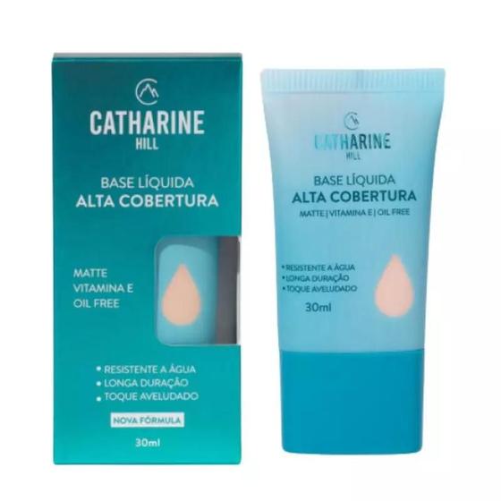 Imagem de Base Liquida Alta Cobertura 30ml - Catharine Hill