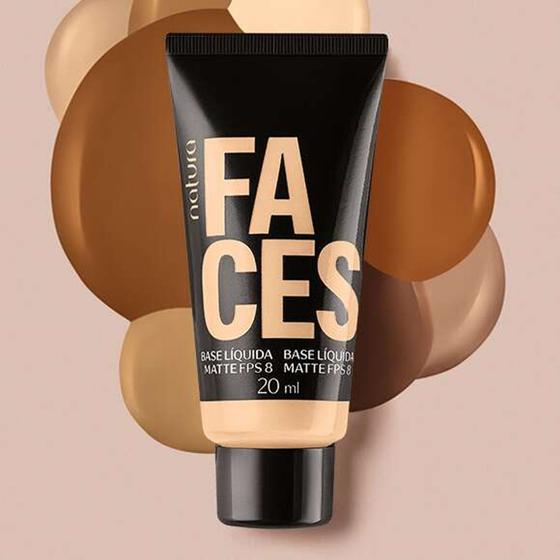Imagem de Base Líquida Checkmatte Faces 20 ml