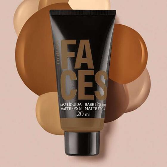 Imagem de Base Líquida Checkmatte Faces 20 ml