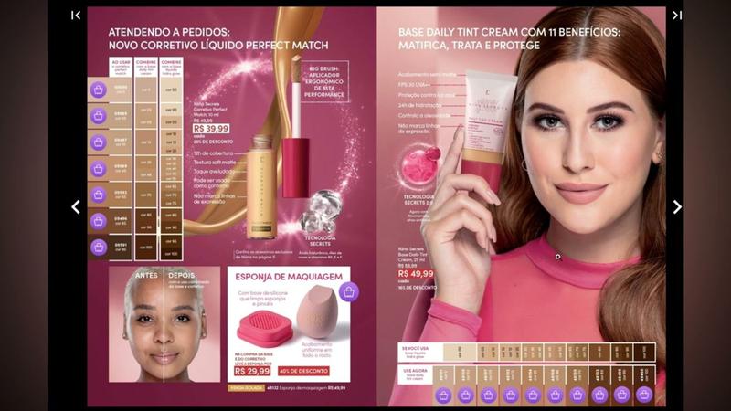 Base Líquida Daily Tint Cream Niina Secrets 25ml Menor preço em Base Líquida Daily Tint Cream Niina Secrets 25ml