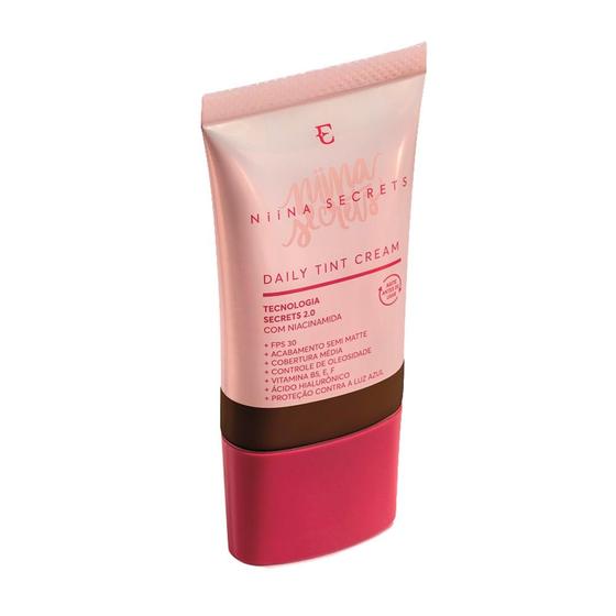 Imagem de Base Liquida Eudora Niina Secrets Daily Tint Cream Cor 100 com 25ml