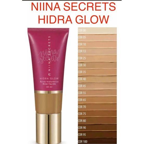 Base Líquida Hidra Glow Niina Secrets cor 30 Menor preço em Base Líquida Hidra Glow Niina Secrets cor 30